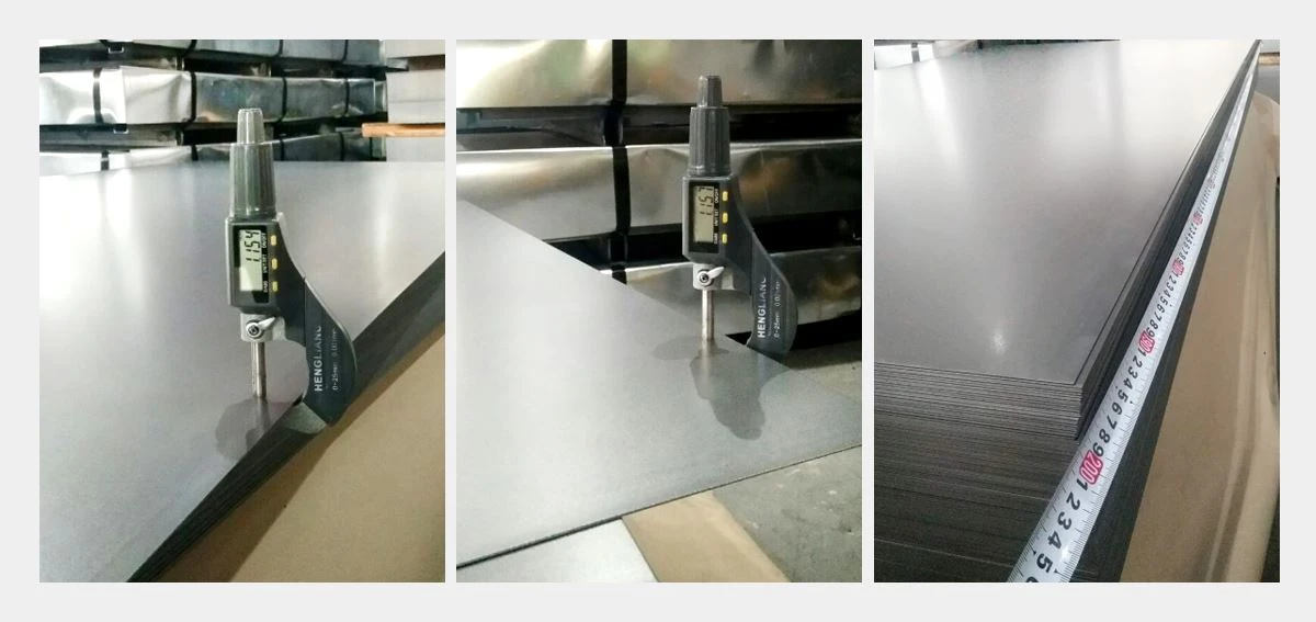 Cold rolled steel sheet inspection