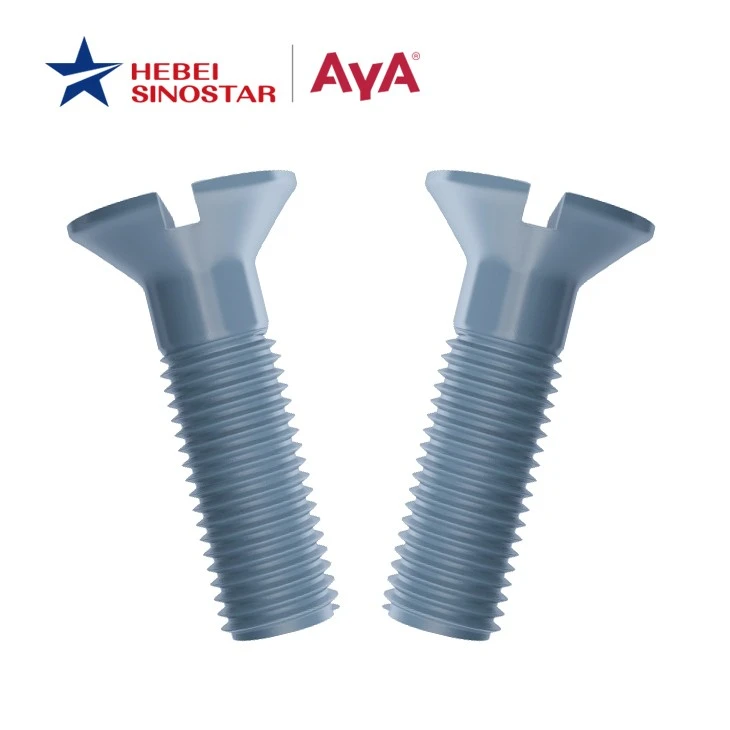 Slotted Countersunk Head Screw-AYA FASTENERS